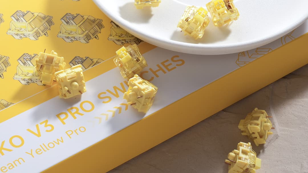 Akko v3 Creamy Yellow Pro Linear Switches