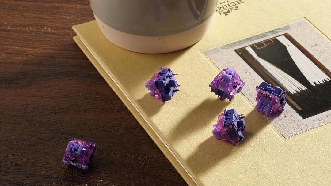 Akko v3 Lavender Purple Pro Tactile Switches