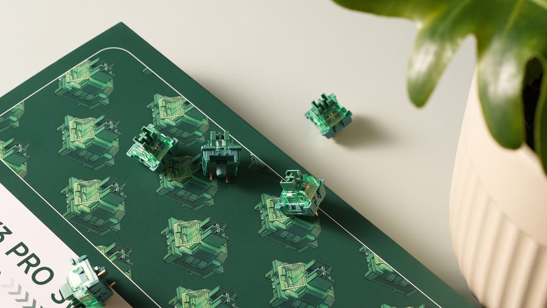Akko v3 Matcha Green Pro Linear Switches