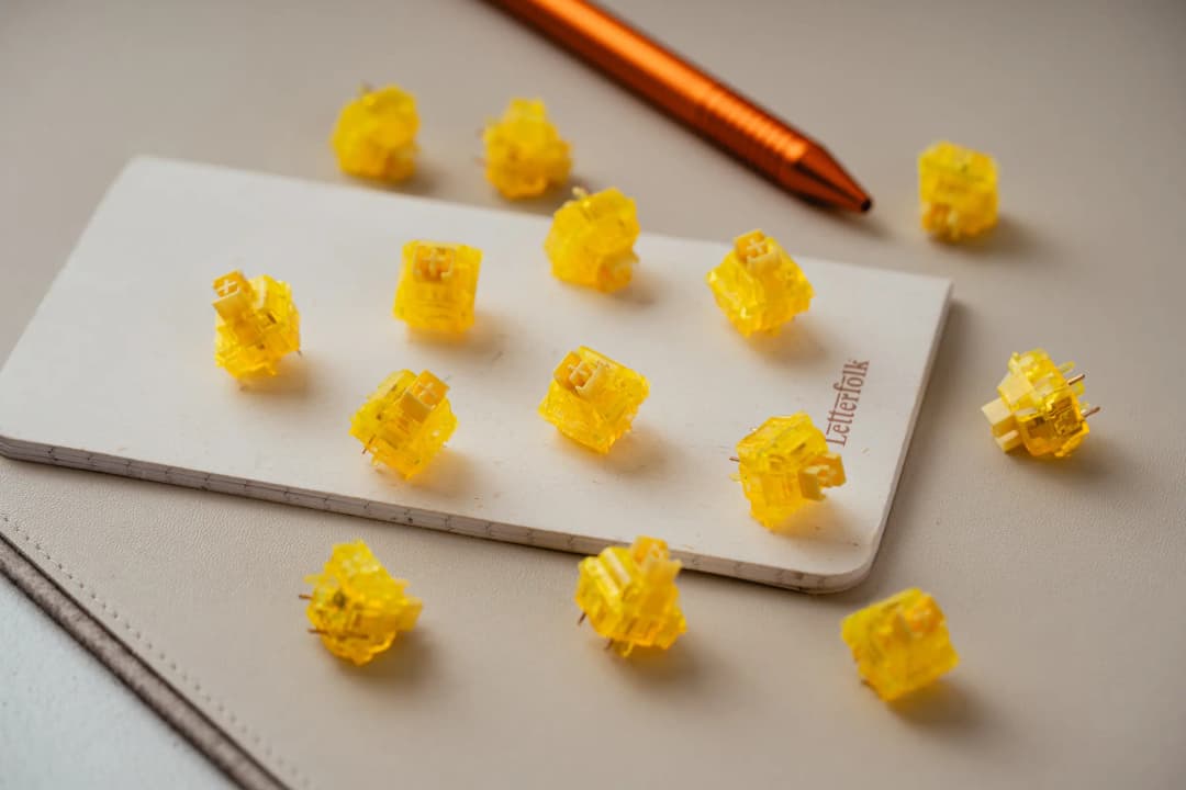 Gateron Ink v2 Yellow Linear Switches