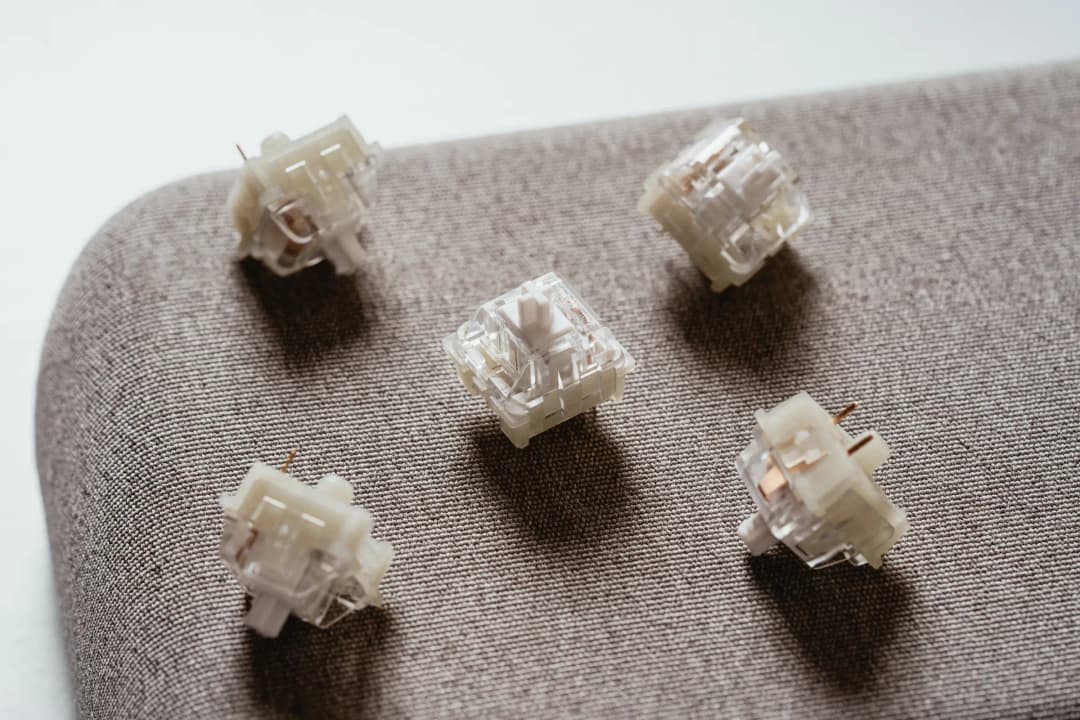 KTT Kang White v3 Linear switches