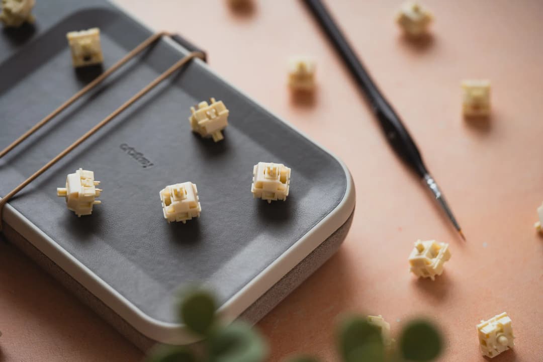 KTT Vanilla Ice Cream Linear Switches